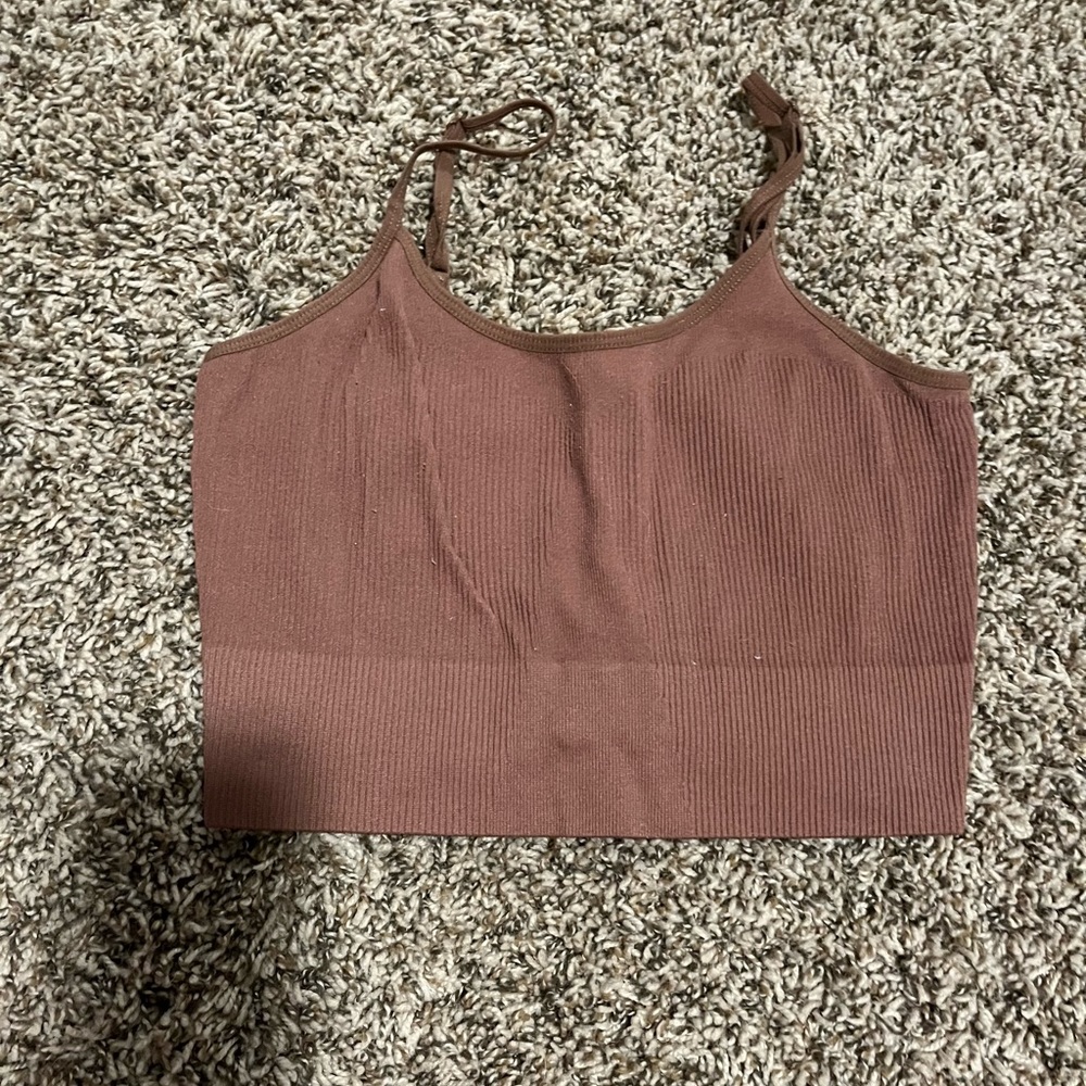 Brown Tank Top